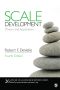 [Applied Social Research Methods 26] • DeVellis. Scale Development · Theory and Applications · 4th Edition